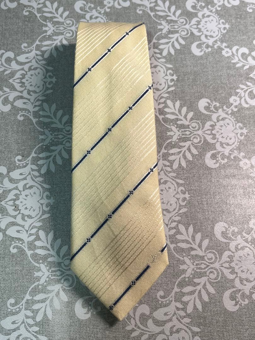 【新品】Louis Vuitton ストライプ ネクタイ