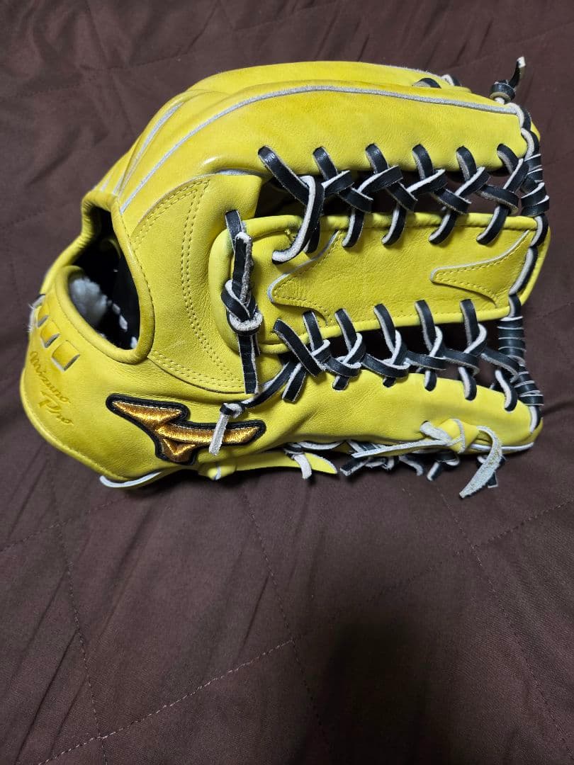 美品！ミズノプロ 軟式グローブ 外野手用