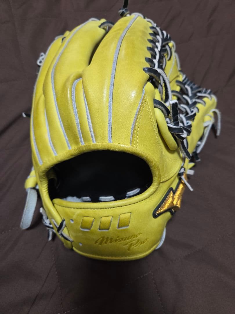 美品！ミズノプロ 軟式グローブ 外野手用