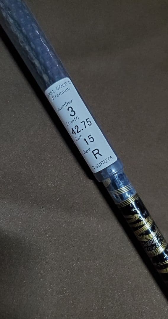 つるや AXEL Gold Premium 6 右利き用 フェアウェイウッド