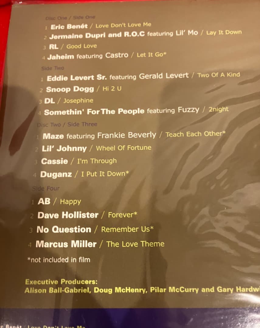 The Brothers サウンドトラック　新品未使用2LPアナログ　希少