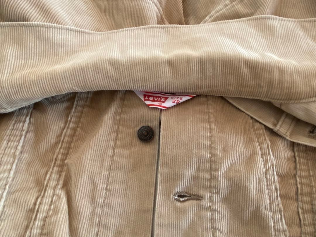 70s リーバイス　70505 コーデュロイジャケット　ビンテージ　levis