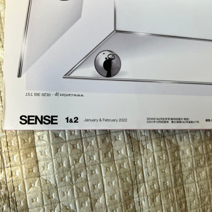 人気品！ SENSE 2022年 1月 2月 テンダーロイン ディオール 雑誌