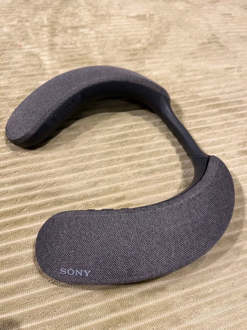 ※ジャンク品　SONY SRSNS7HC ワイヤレスネックバンドスピーカー