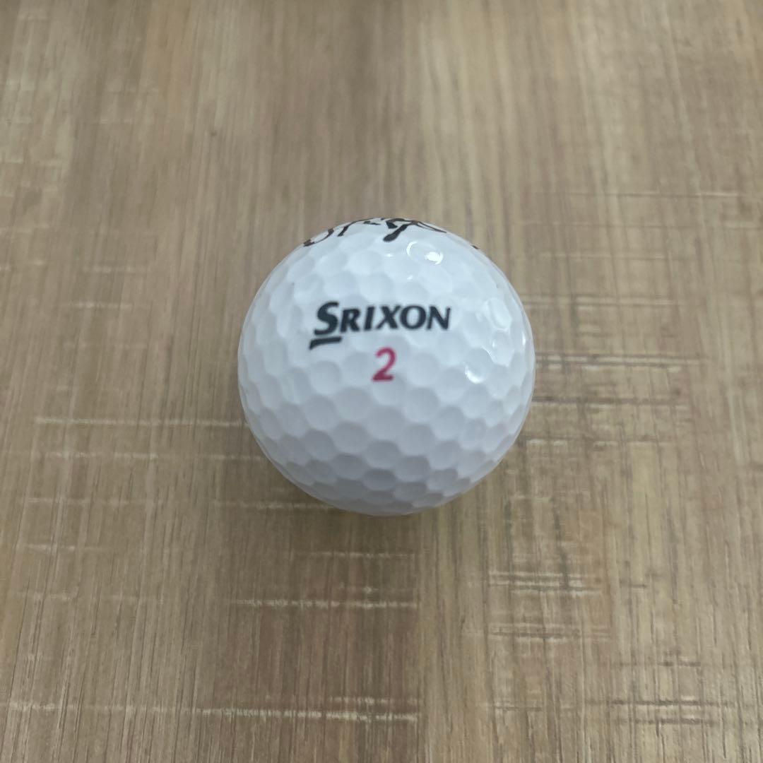 女子プロゴルフ JLPGA 馬場咲希　直筆サインボール