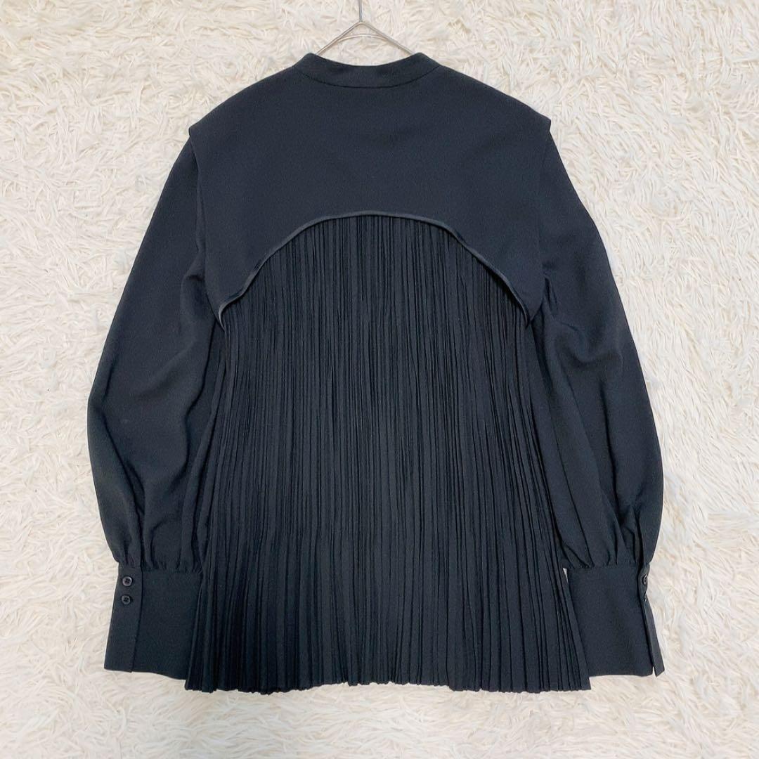 【美品】パブリックトウキョウ オーバーヨークプリーツブラウス 人気 近年モデル