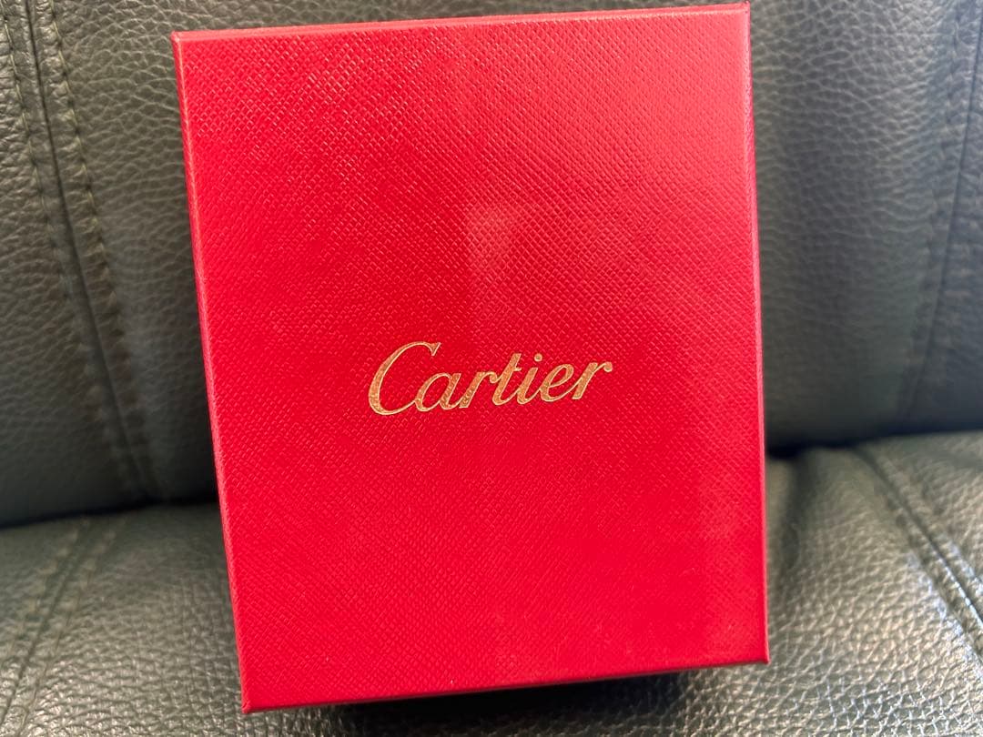 V*3様 Cartier ♡ ピンクゴールドリング ９号 専用ケース付き　保証書