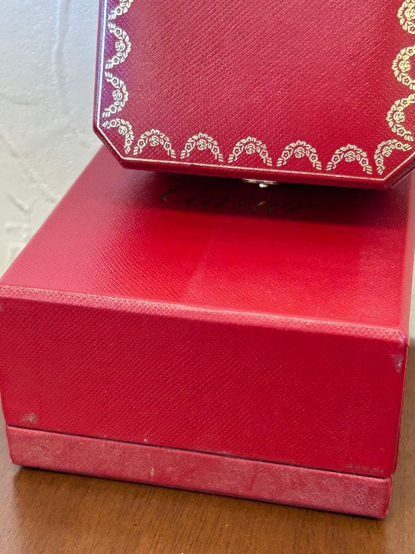 V*3様 Cartier ♡ ピンクゴールドリング ９号 専用ケース付き　保証書