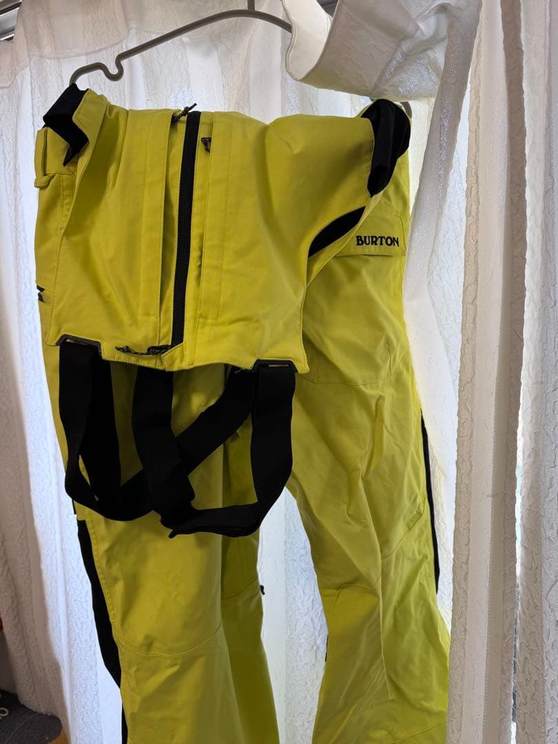 BURTON イエロー スノーボードオーバーオール
