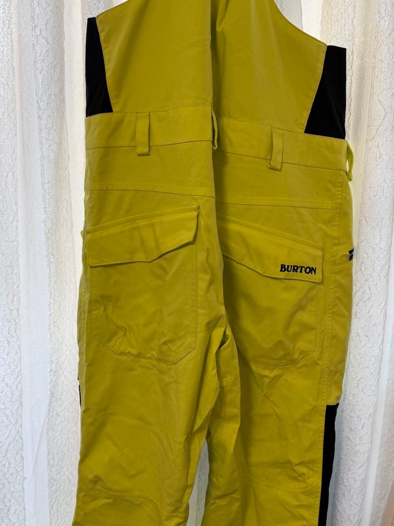BURTON イエロー スノーボードオーバーオール