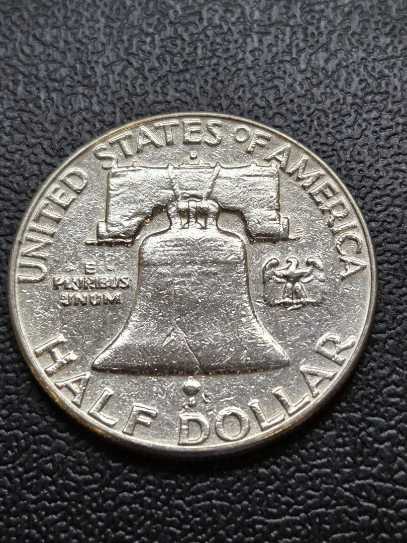 1963年 ベンジャミン・フランクリン ハーフダラー銀貨