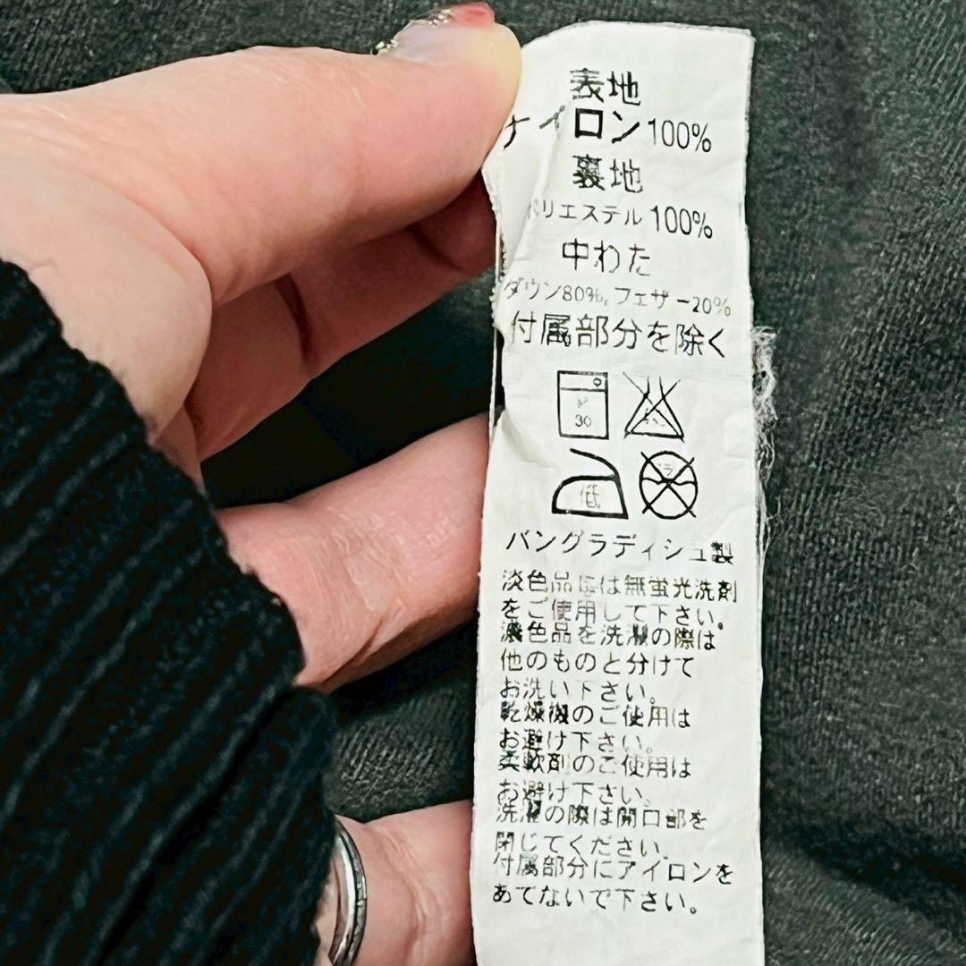 L.L.Bean ダウンベスト L ブラック フリース 肉厚 防寒 アウトドア