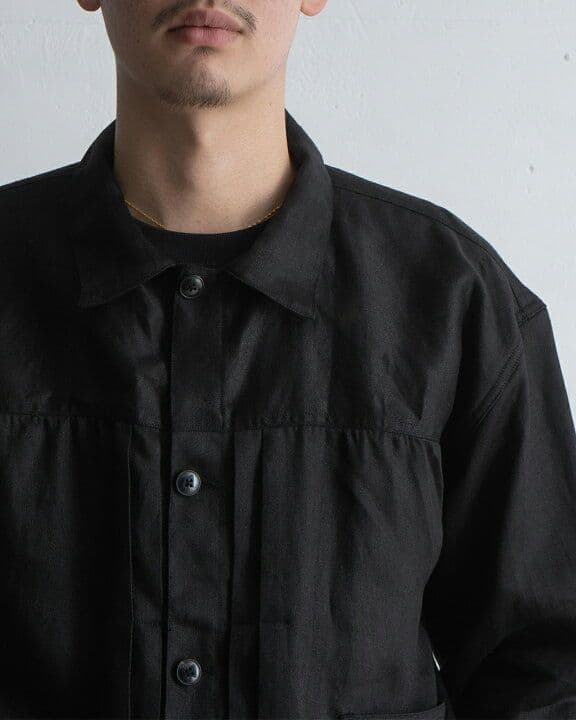 KAPTAIN SUNSHINE　25SS LinenTrackerJacket