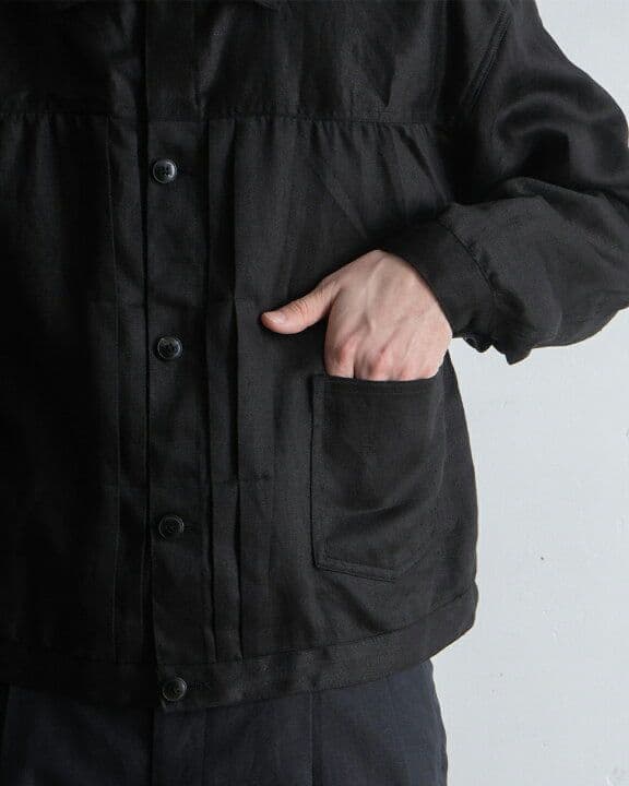 KAPTAIN SUNSHINE　25SS LinenTrackerJacket