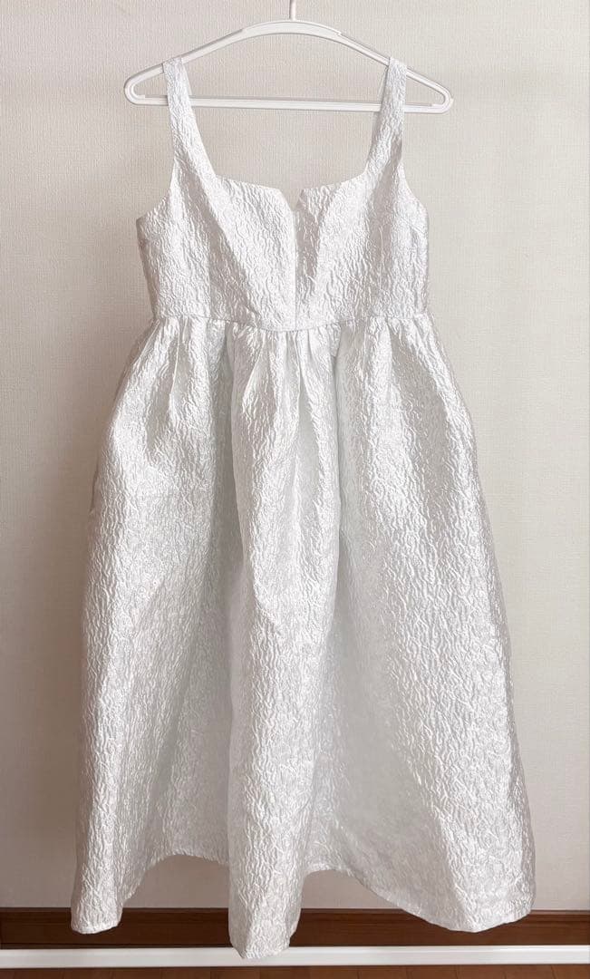 【新品タグ付き】Bibiy. LACEY DRESS silver