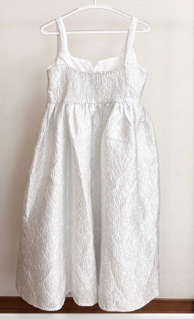 【新品タグ付き】Bibiy. LACEY DRESS silver