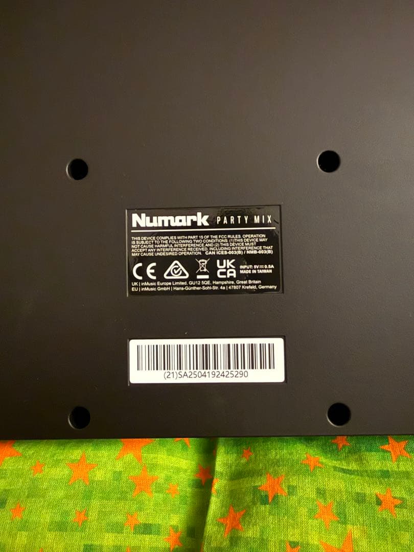 DJ機材 Numark party mix Dj controller