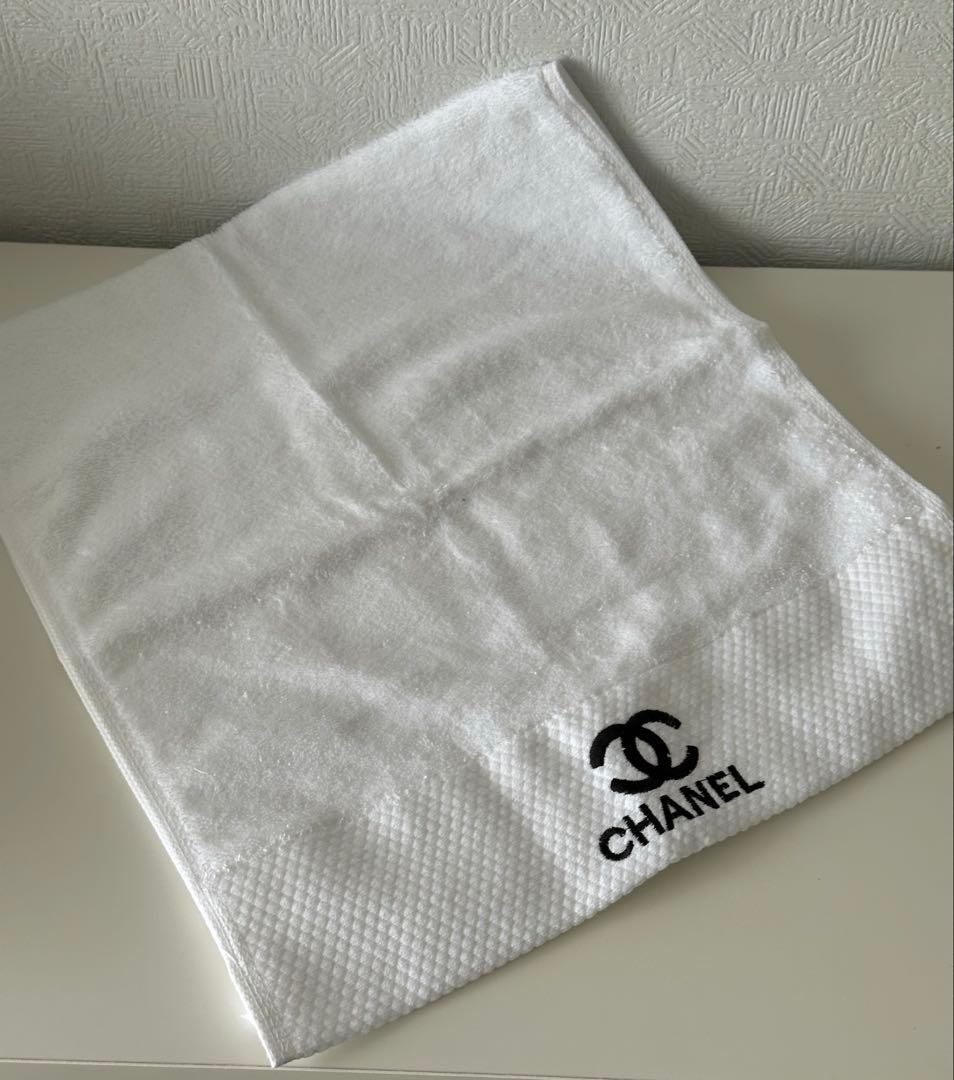 CHANELタオル　BEAUTÉ タオルセット 2枚組　ホワイト　新品