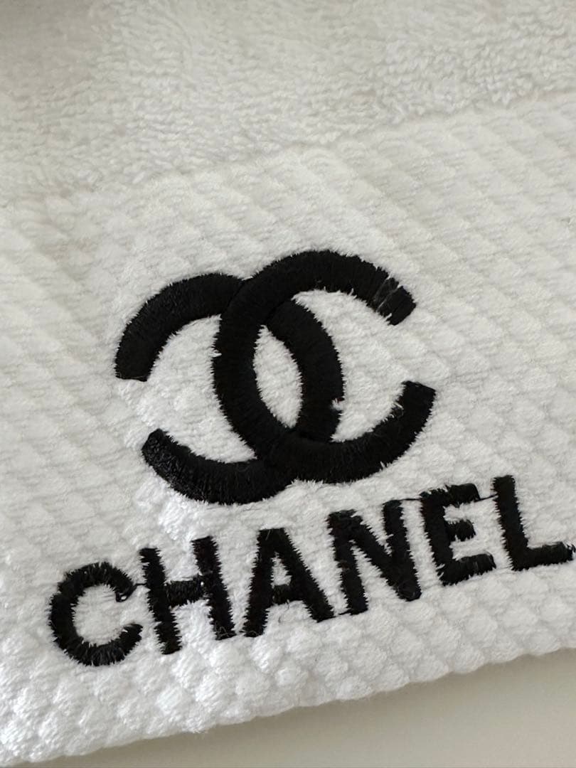 CHANELタオル　BEAUTÉ タオルセット 2枚組　ホワイト　新品