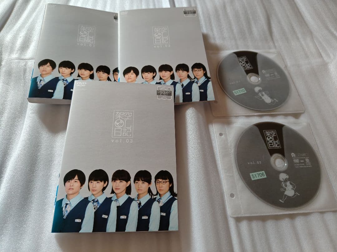 「架空OL日記」 全3巻 バカリズム 夏帆 臼田あさ美 DVDレンタル落ち品