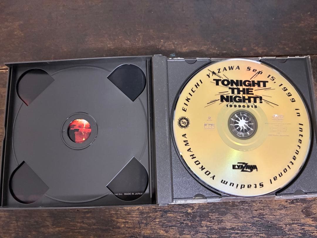 1-10【廃盤】矢沢永吉TONIGHT THE NIGHTありがとうが爆発する夜