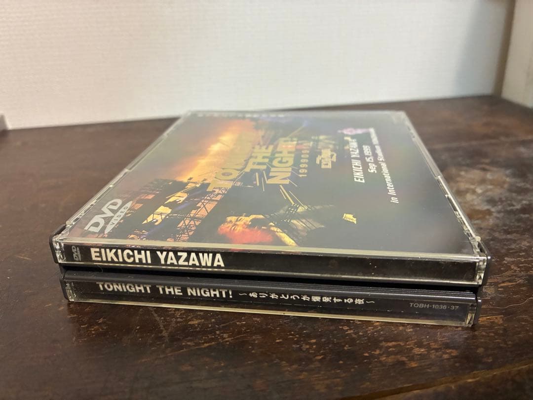1-10【廃盤】矢沢永吉TONIGHT THE NIGHTありがとうが爆発する夜