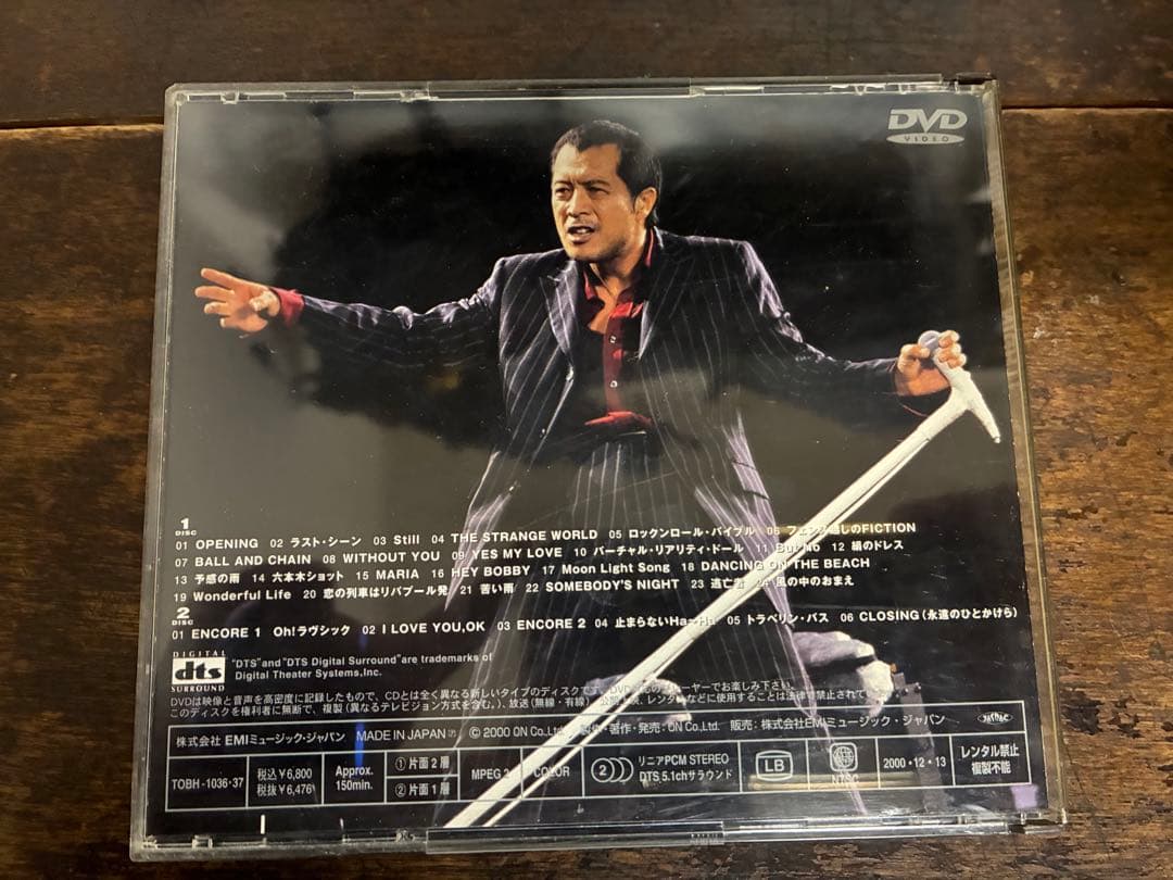1-10【廃盤】矢沢永吉TONIGHT THE NIGHTありがとうが爆発する夜