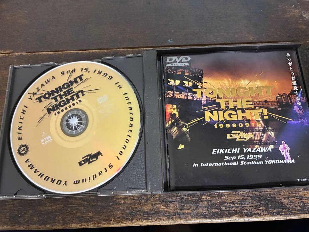 1-10【廃盤】矢沢永吉TONIGHT THE NIGHTありがとうが爆発する夜