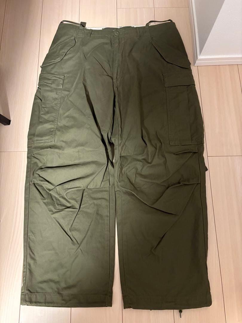 WAIPER M-65 FIELD CARGO PANTS オリーブ　XL-R