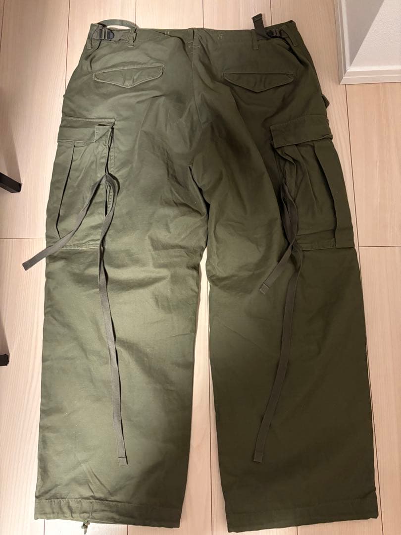 WAIPER M-65 FIELD CARGO PANTS オリーブ　XL-R