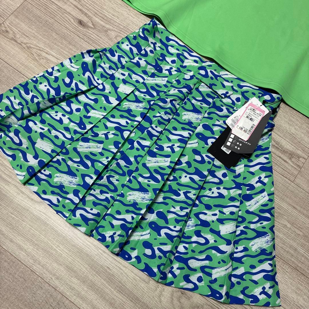 未使用 jリンドバーグ ゴルフ iris cropped ポロシャツスカート M