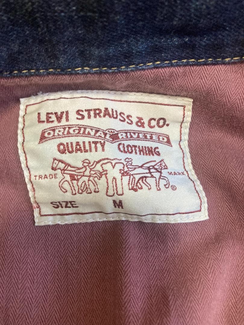Levi's 70577-03 1stタイプ デニムトラッカージャケット　M