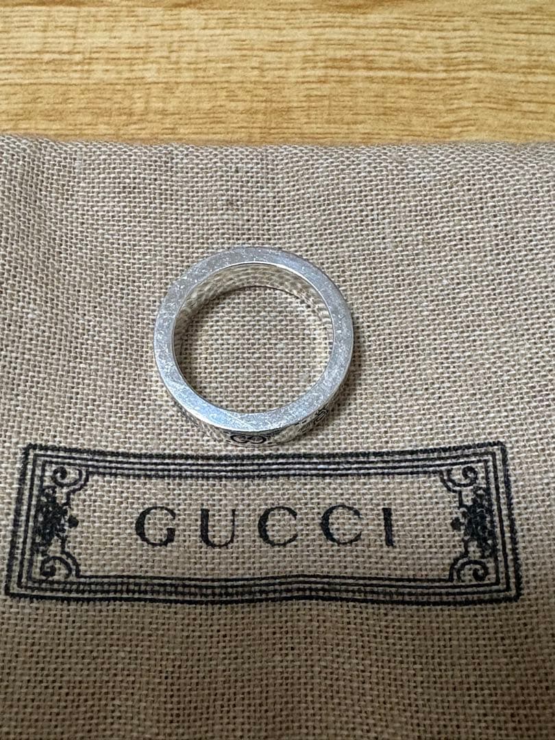 値下げ相談可　GUCCI グッチ 指輪 シルバー リング GG＆ビー 蜂 13