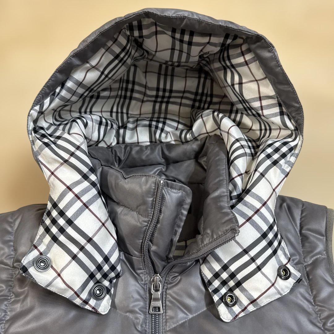 希少　BURBERRY BLACK LABEL ダウンベスト