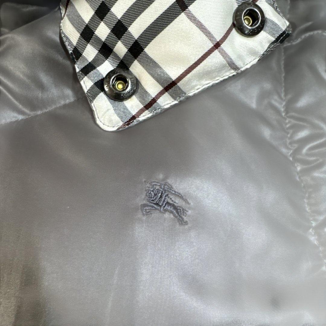 希少　BURBERRY BLACK LABEL ダウンベスト