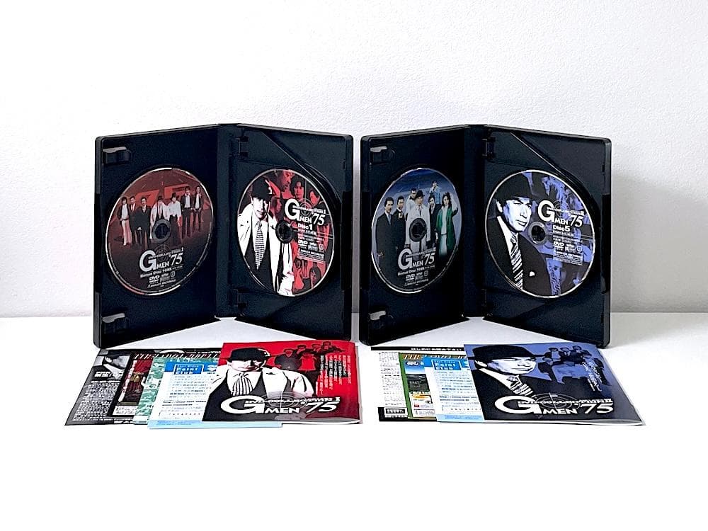 廃盤 G MEN'75 DVD-COLLECTION Ⅰ Ⅱ 全2BOXセット