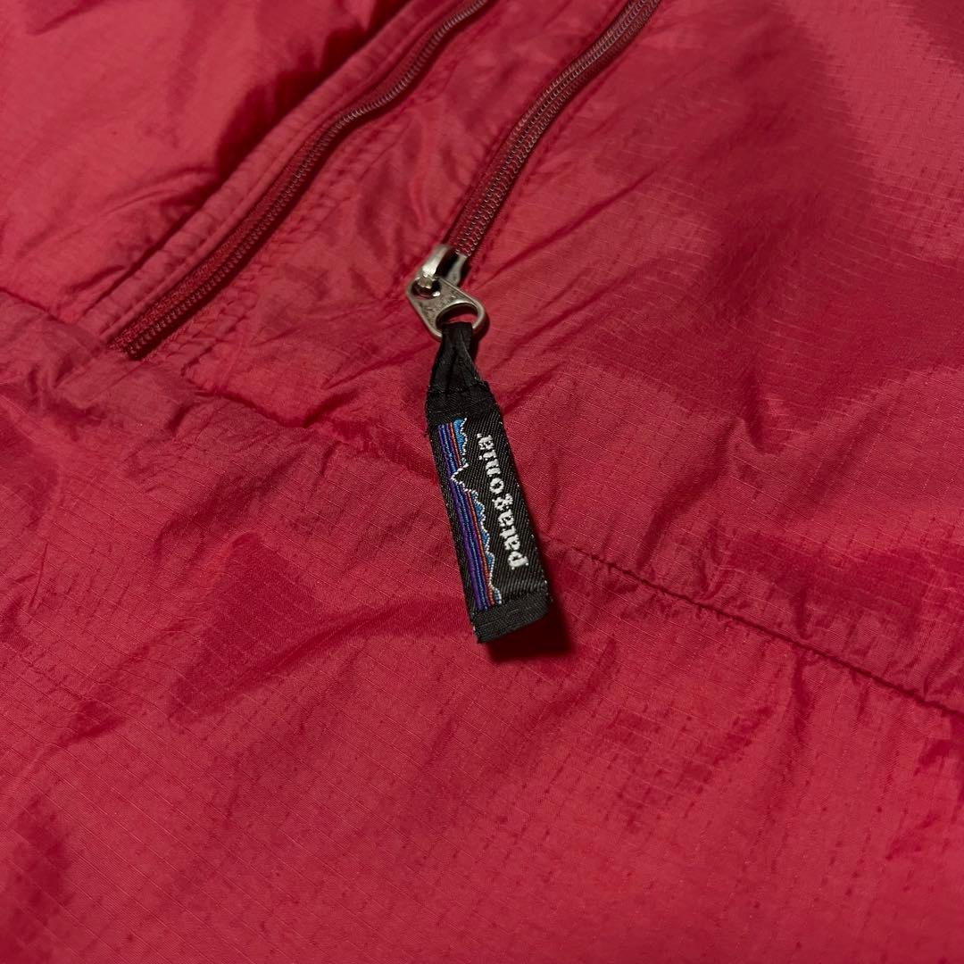 patagonia 90s USA製 パフボールベスト L レッド