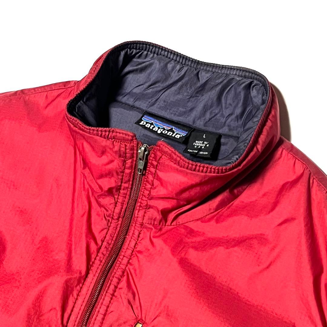 patagonia 90s USA製 パフボールベスト L レッド