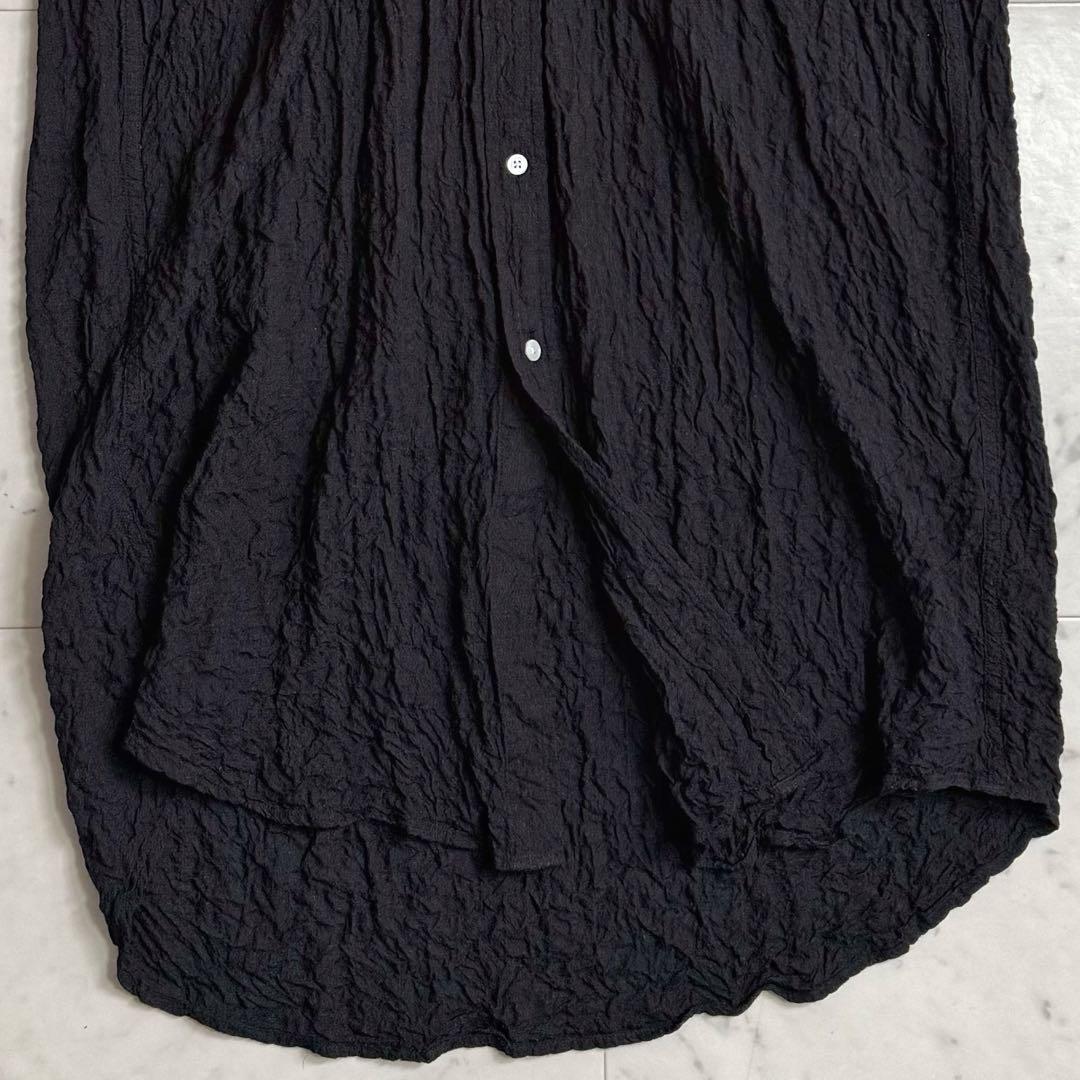 美品♪ ジャーナルスタンダードレリューム シルクコットン ロングワンピース 黒