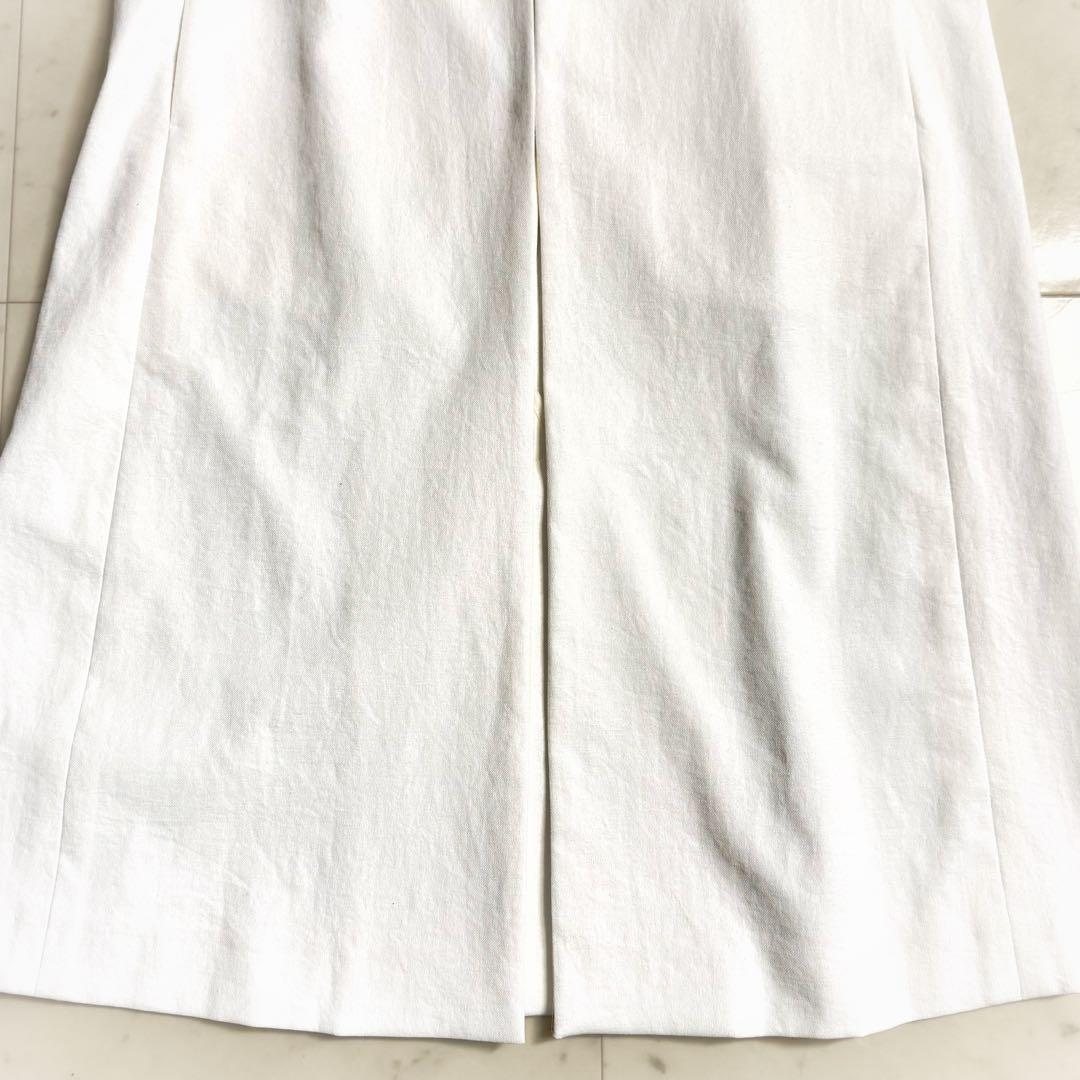 美品♪ エムフィル M.fil コットンリネン ロングジレ コート 日本製