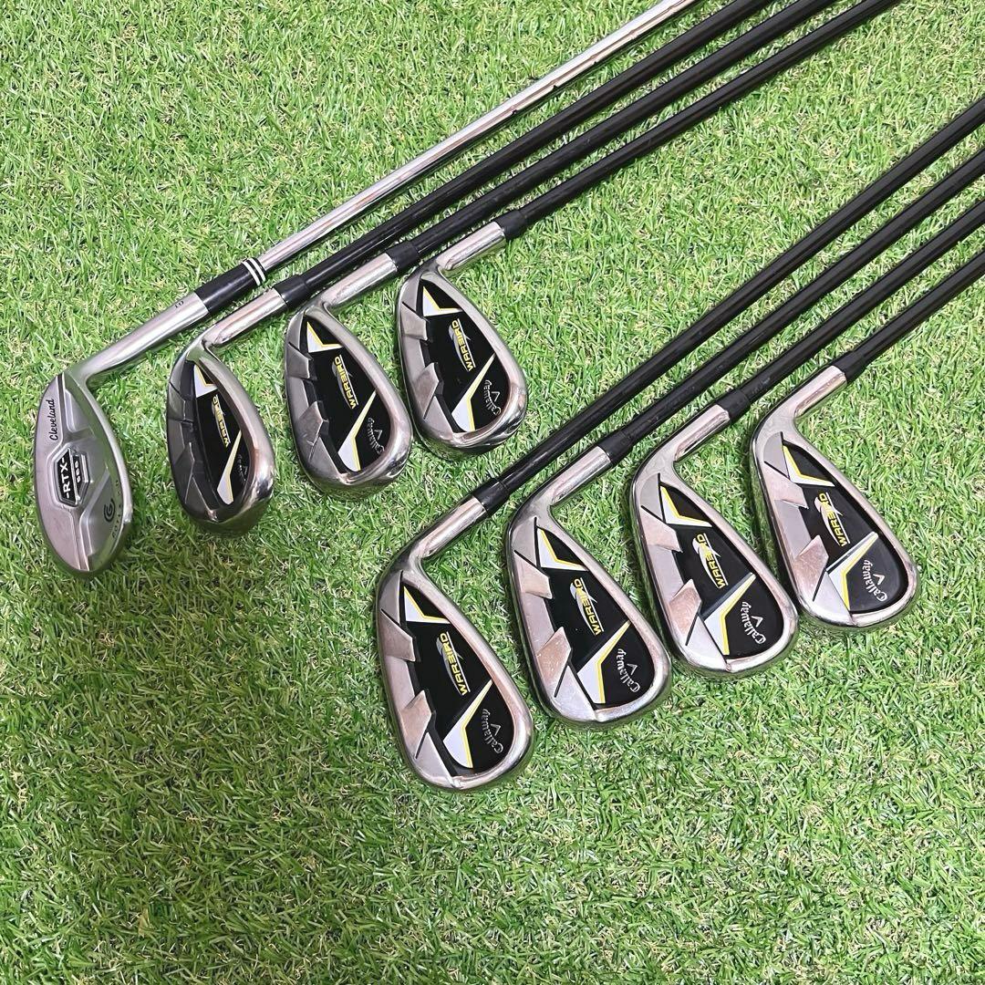 美品 Callaway WARBIRD メンズゴルフクラブ豪華12本セット