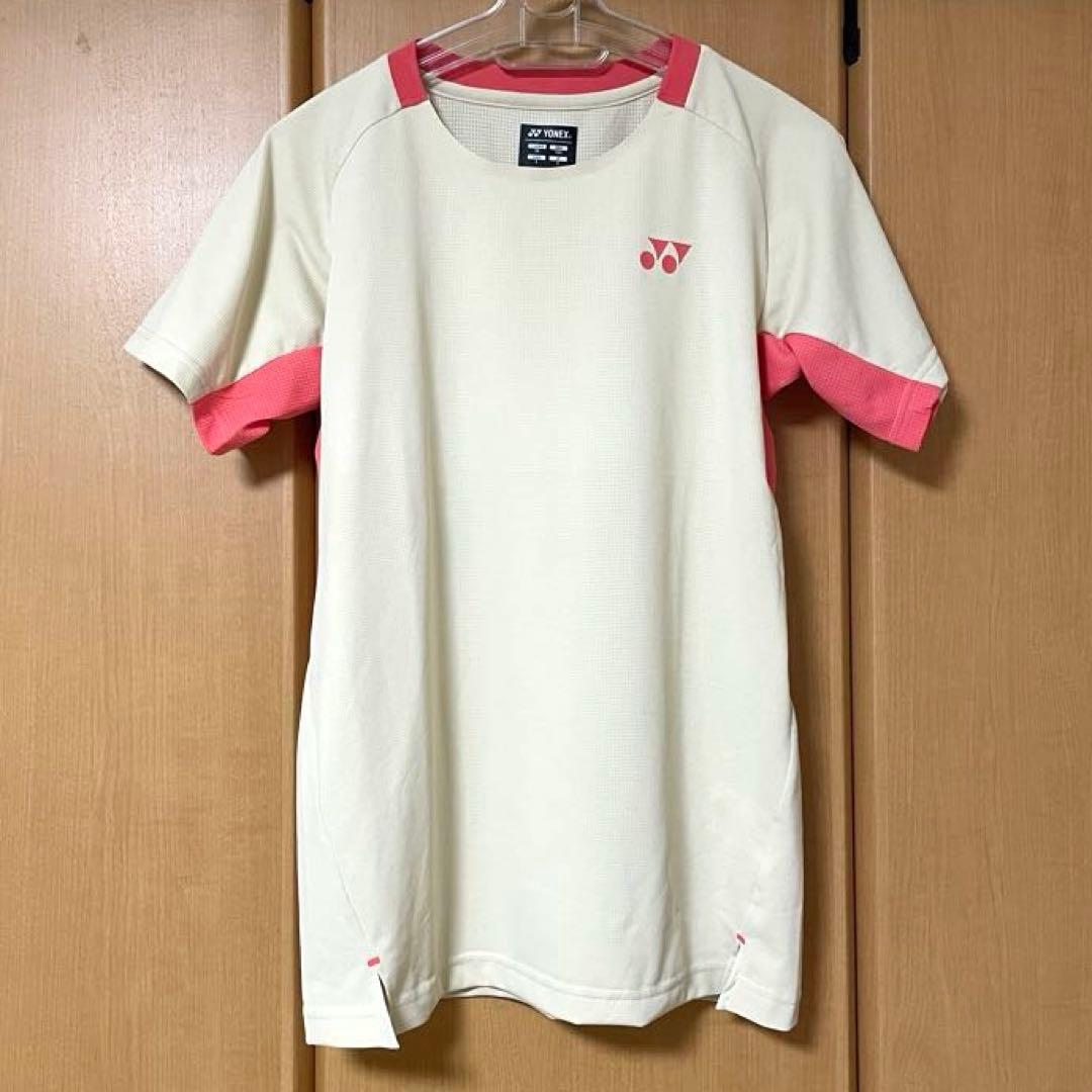 ヨネックス YONEX ゲームシャツ 10622 アイスベージュ Sサイズ 美品