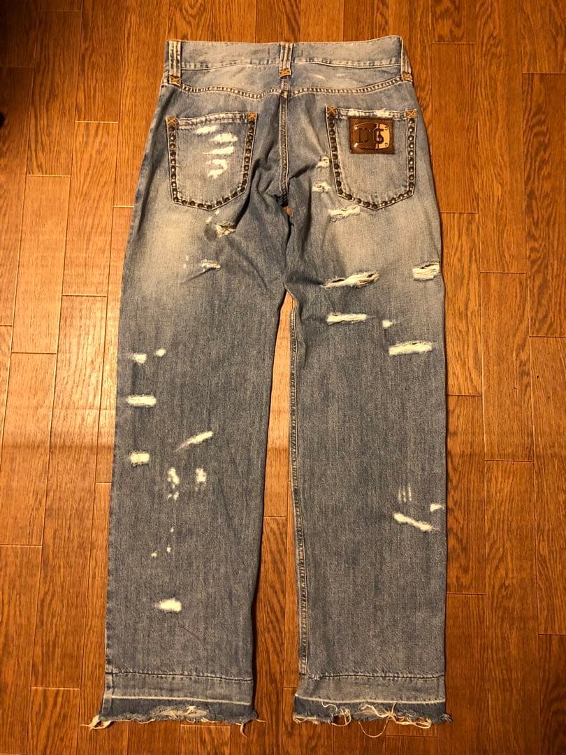 DOLCE & GABBANA ダメージデニムFOREVER