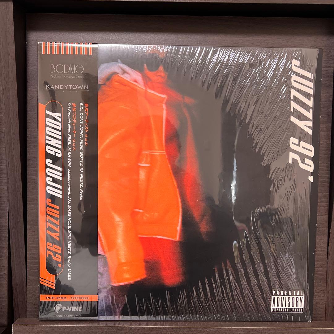 美品juzzy 92' \"LP\"orange YOUNG JUJUレコード