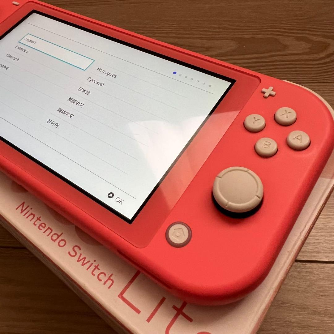 【美品】ニンテンドースイッチライト　ピンク