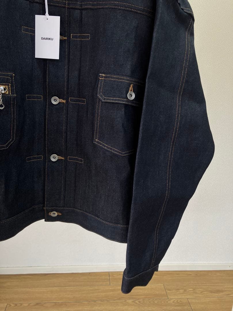 新品 25AW dairiku Rigid 2pkt Denim Jacket