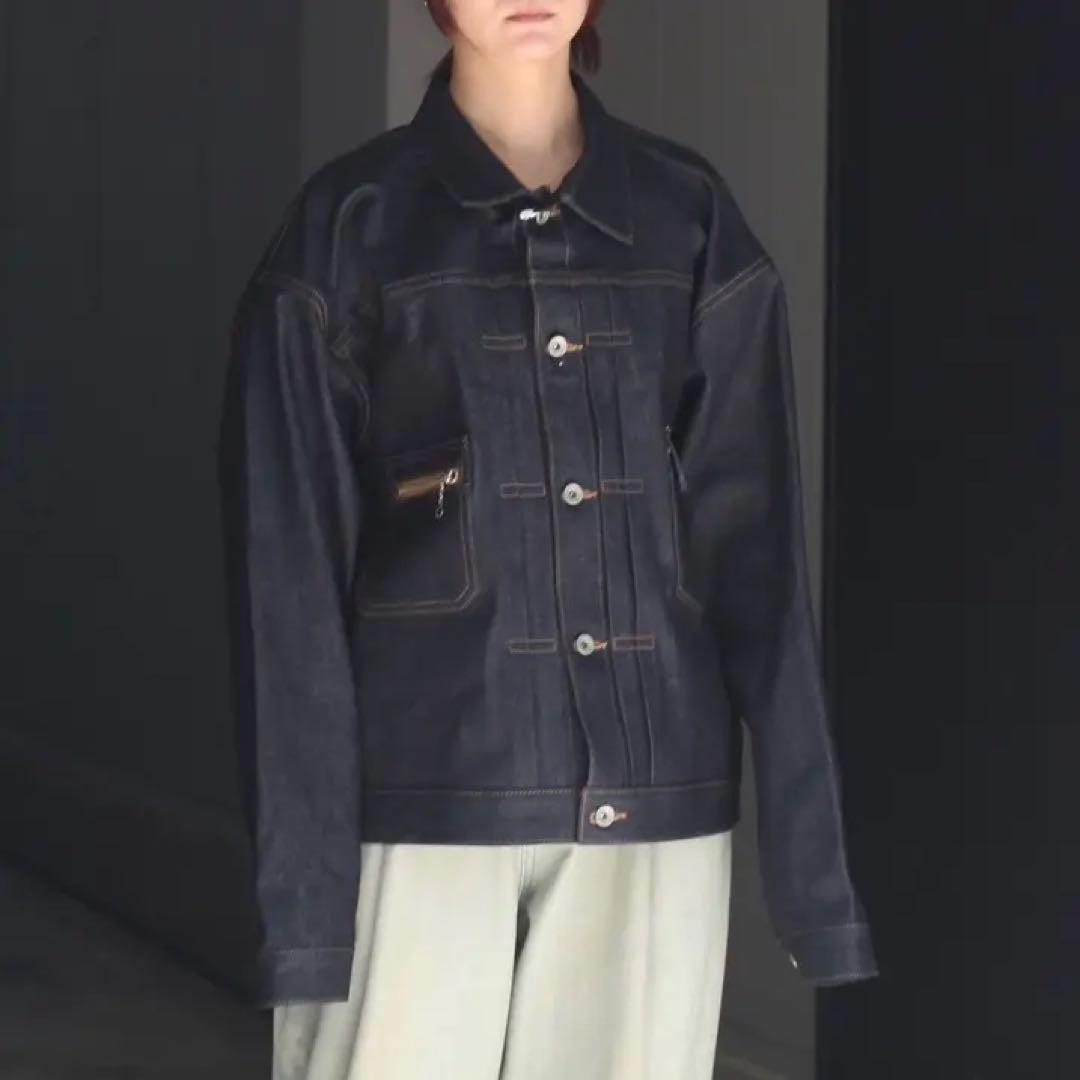 新品 25AW dairiku Rigid 2pkt Denim Jacket