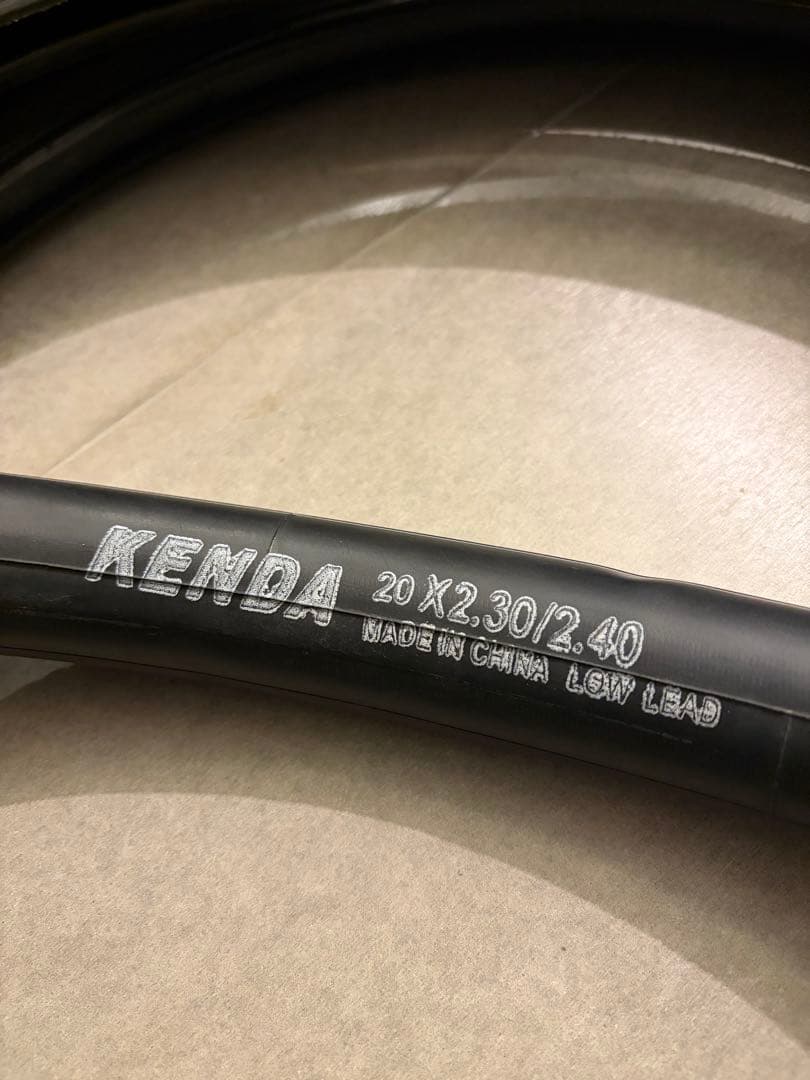 KENDA K RAD 自転車　タイヤ　チューブ　セット　20×2.35