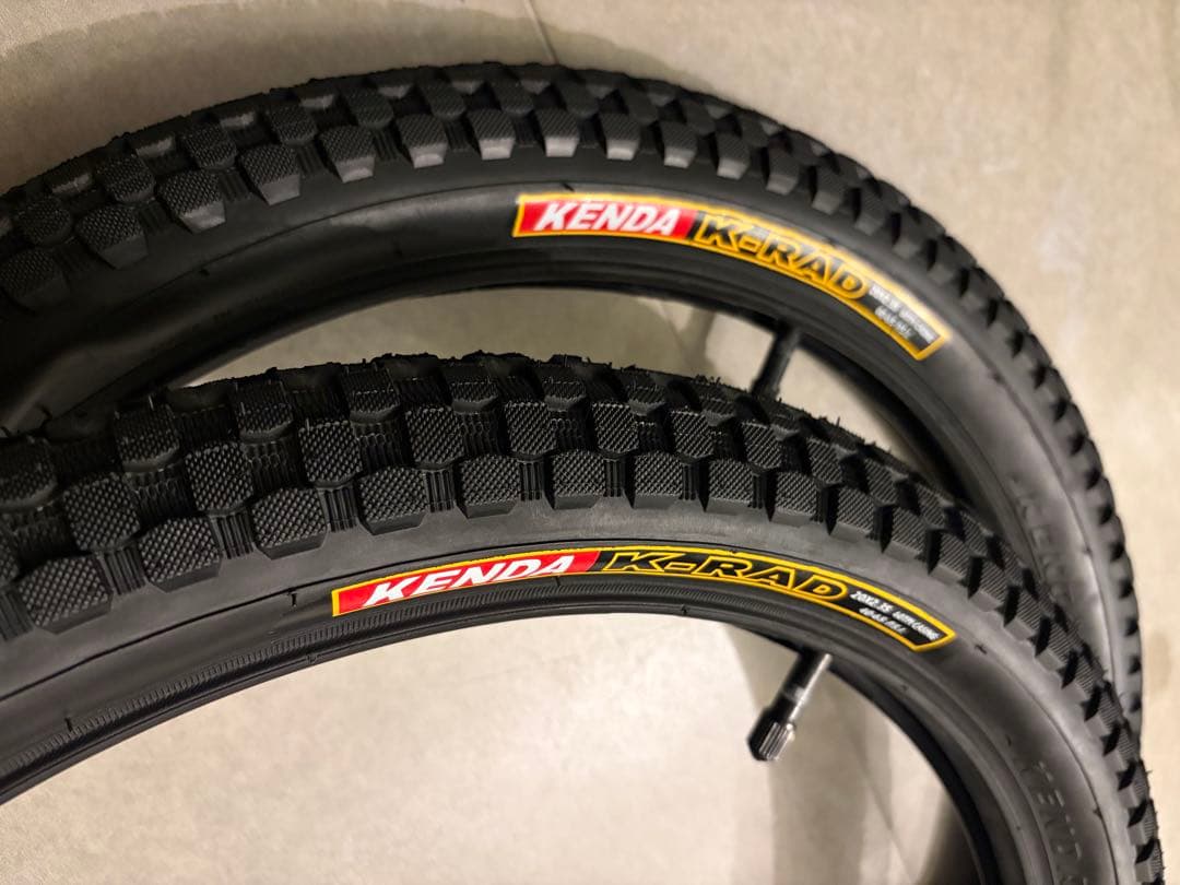 KENDA K RAD 自転車　タイヤ　チューブ　セット　20×2.35