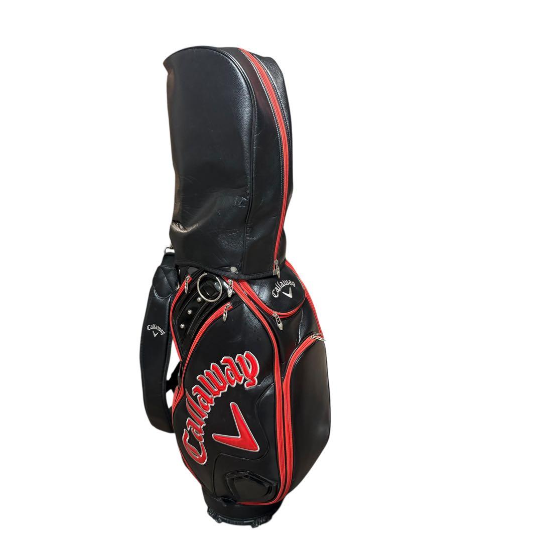 Callaway キャディバッグ ブラック/レッド 送料無料